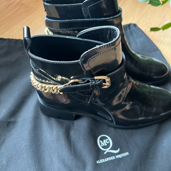 Alexander McQueen Leather Boots - Picture 2 of 5